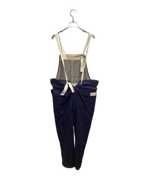 KAPITAL（キャピタル）KAPITAL (キャピタル) 12oz デニムエプロンオーバーオール インディゴ サイズ:1の古着・服飾アイテム