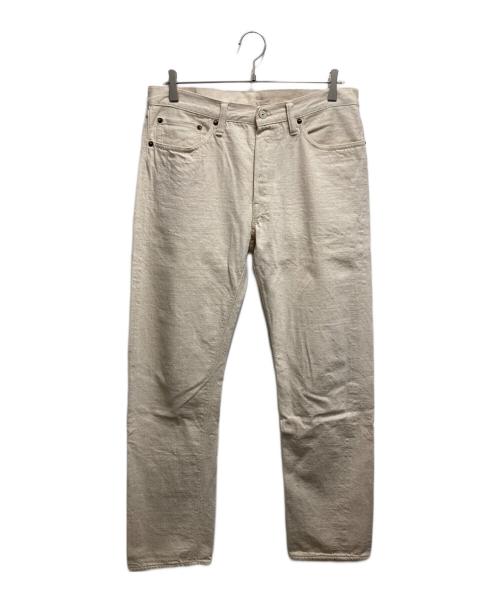 WAREHOUSE（ウエアハウス）WAREHOUSE (ウエアハウス) Lot 900 ホワイトジーンズ アイボリー サイズ:W32/L32の古着・服飾アイテム