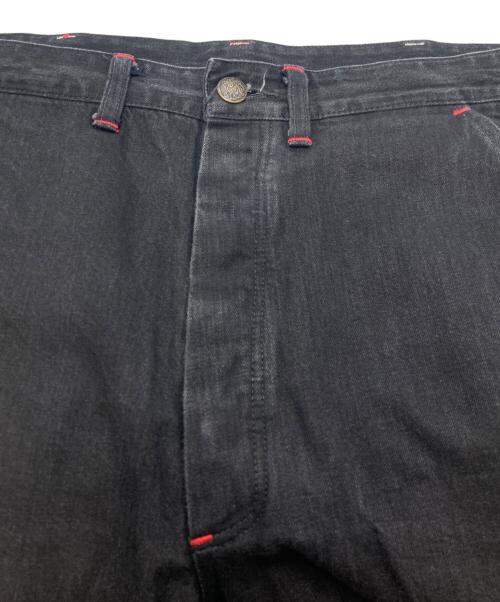 SUGAR CANE（シュガーケーン）SUGAR CANE (シュガーケーン) 11oz. BLACK DENIM WORK PANTS ブラック サイズ:34/32の古着・服飾アイテム