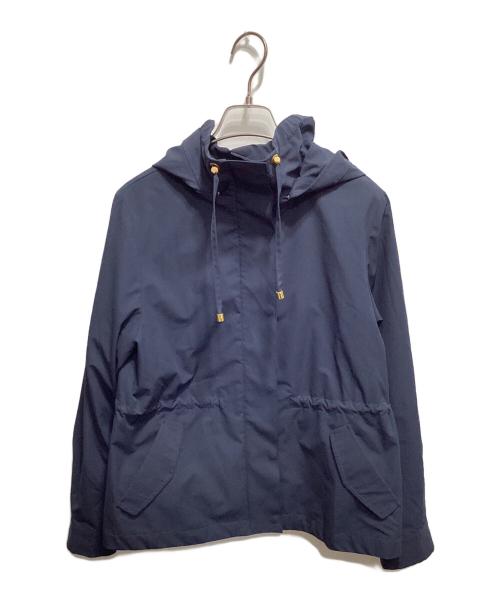 JUSGLITTY（ジャスグリッティー）JUSGLITTY (ジャスグリッティー) ショートブルゾン ネイビー サイズ:Sの古着・服飾アイテム