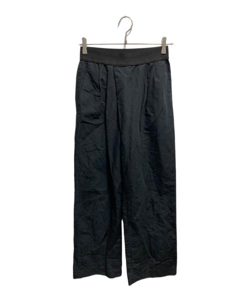 Plage（プラージュ）Plage (プラージュ) ウェザータックワイドパンツ ブラック サイズ:SIZE36の古着・服飾アイテム