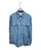 MADISON BLUEマディソンブルー）の古着「HAMPTON シャンブレーシャツ」｜インディゴ