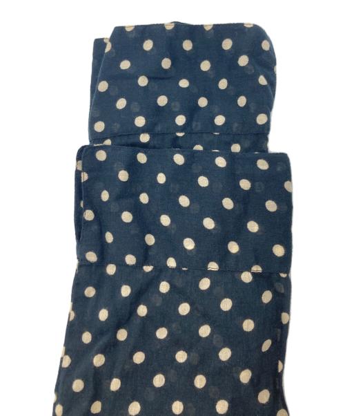 ne quittez pas（ヌキテパ）ne quittez pas (ヌキテパ) IENA別注 ドットマキシワンピース ネイビー サイズ:不明の古着・服飾アイテム