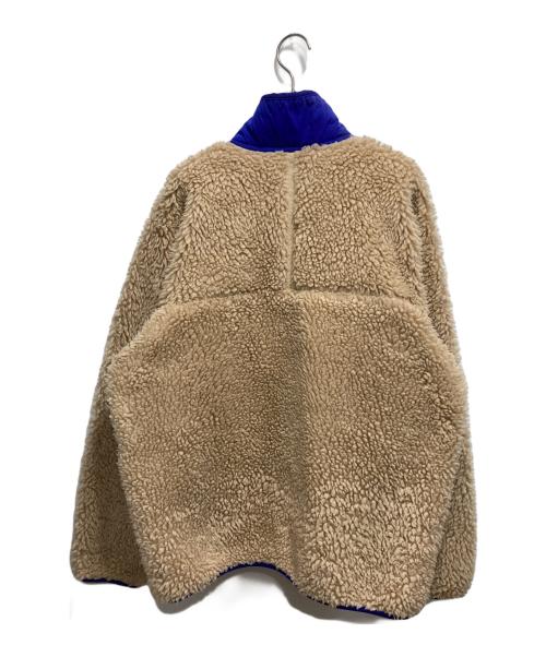 Patagonia（パタゴニア）Patagonia (パタゴニア) 00ｓUSA製クラシックレトロ パイルカーディガン ベージュ サイズ:Lの古着・服飾アイテム
