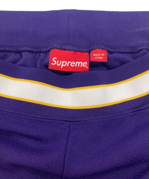 SUPREME（シュプリーム）SUPREME (シュプリーム) 22SS Faux Croc Basketball Short パープル サイズ:Sの古着・服飾アイテム