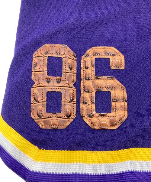 SUPREME（シュプリーム）SUPREME (シュプリーム) 22SS Faux Croc Basketball Short パープル サイズ:Sの古着・服飾アイテム