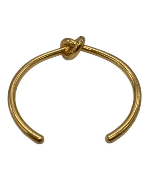 CELINE（セリーヌ）CELINE (セリーヌ) ノットバングル S ゴールドの古着・服飾アイテム