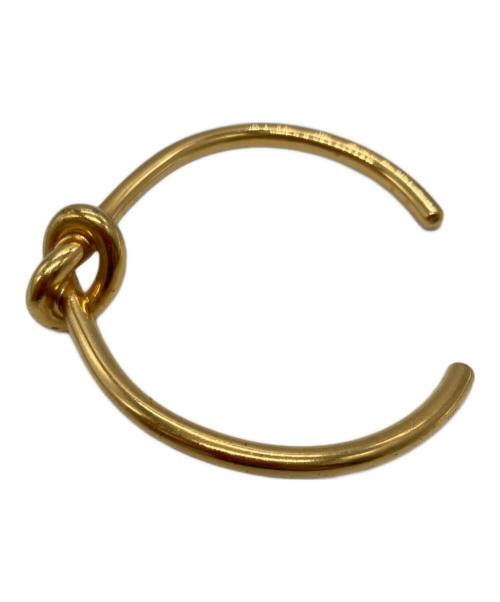 CELINE（セリーヌ）CELINE (セリーヌ) ノットバングル S ゴールドの古着・服飾アイテム