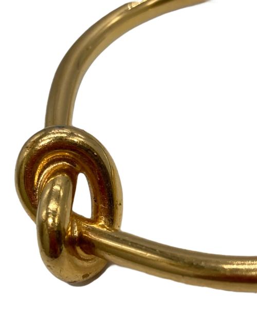 CELINE（セリーヌ）CELINE (セリーヌ) ノットバングル S ゴールドの古着・服飾アイテム