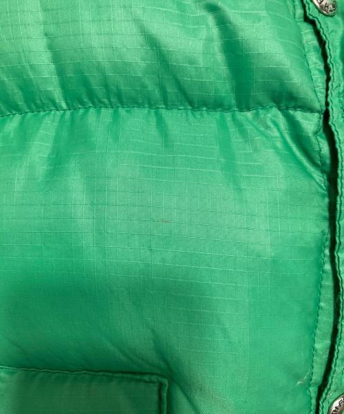 THE NORTH FACE（ザ ノース フェイス）THE NORTH FACE (ザ ノース フェイス) USA製 80's 茶タグダウンベスト グリーン サイズ:Ｓの古着・服飾アイテム