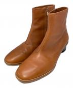 ROBERT CLERGERIEロベール・クレジュリー）の古着「サイドジップブーツ」｜ブラウン