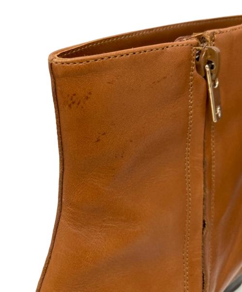 ROBERT CLERGERIE（ロベール・クレジュリー）ROBERT CLERGERIE (ロベール・クレジュリー) サイドジップブーツ ブラウン サイズ:38の古着・服飾アイテム