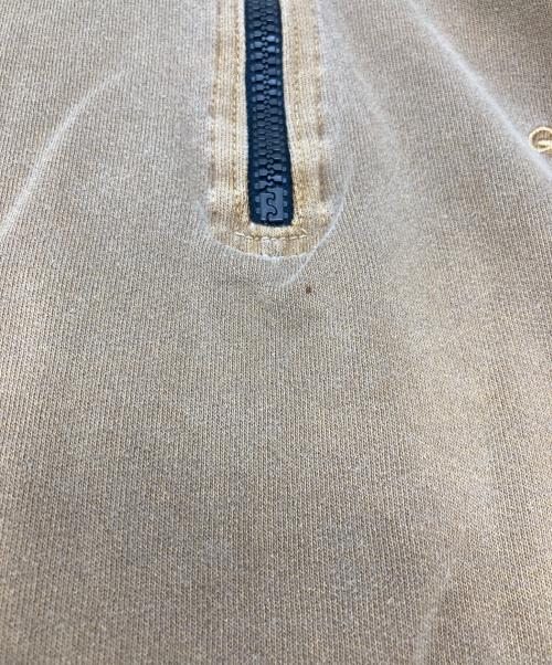 GRAMICCI（グラミチ）GRAMICCI (グラミチ) 90's USA製ハーフジップスウェット ブラウン サイズ:Lの古着・服飾アイテム