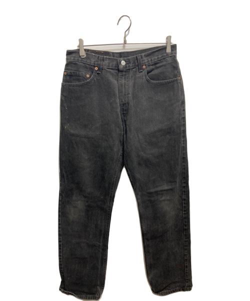 LEVI'S（リーバイス）LEVI'S (リーバイス) 505 ブラックデニムパンツ ブラック サイズ:34/32の古着・服飾アイテム