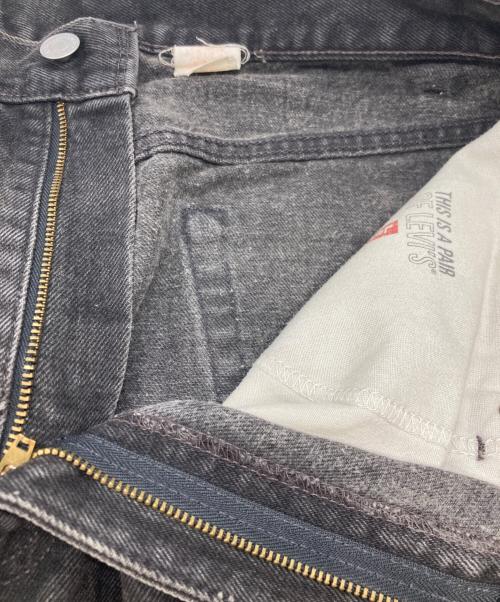 LEVI'S（リーバイス）LEVI'S (リーバイス) 505 ブラックデニムパンツ ブラック サイズ:34/32の古着・服飾アイテム