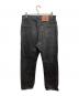 LEVI'S (リーバイス) 505 ブラックデニムパンツ ブラック サイズ:34/32：7000円