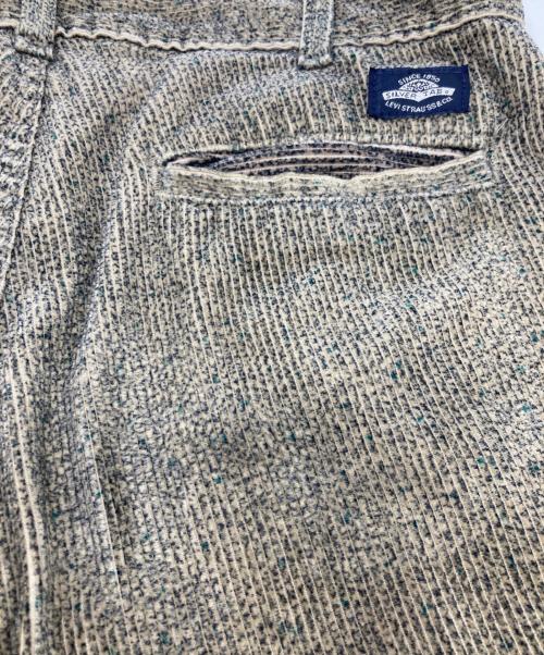 LEVI'S SILVERTAB（リーバイス シルバータブ）LEVI'S SILVERTAB (リーバイス シルバータブ) USA製 総柄タックパンツ グレー サイズ:31の古着・服飾アイテム