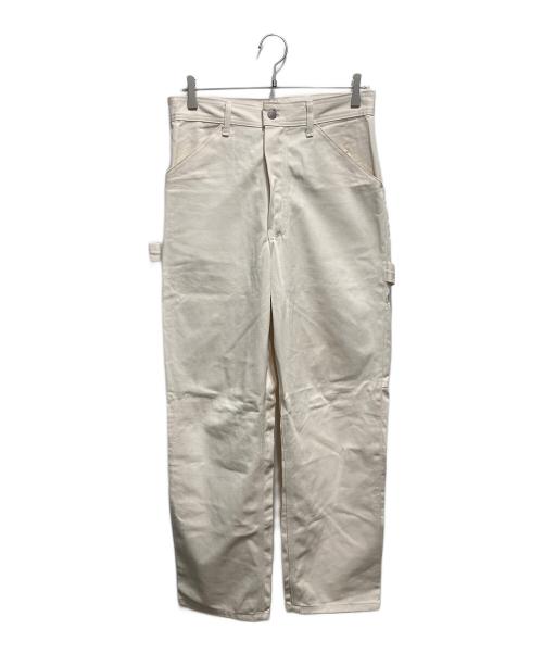 TRADESMAN（トレイズマン）TRADESMAN (トレイズマン) ペインターパンツ アイボリー サイズ:31の古着・服飾アイテム