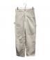 TRADESMAN（トレイズマン）の古着「ペインターパンツ」｜アイボリー