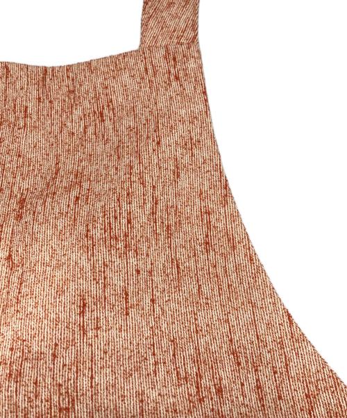 CLANE（クラネ）CLANE (クラネ) COCOON SALOPETTE PANTS オレンジ サイズ:1の古着・服飾アイテム