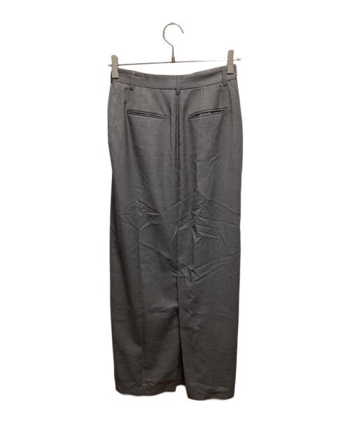 PRANK PROJECT（プランクプロジェクト）PRANK PROJECT (プランクプロジェクト) ウーステッドローウエストマキシスカート グレー サイズ:36の古着・服飾アイテム