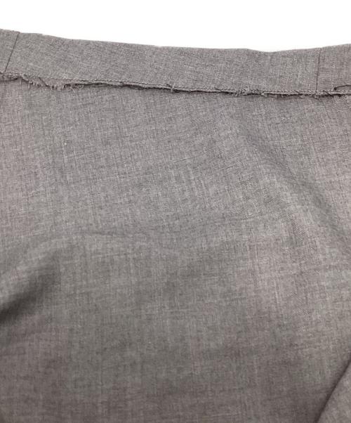 PRANK PROJECT（プランクプロジェクト）PRANK PROJECT (プランクプロジェクト) ウーステッドローウエストマキシスカート グレー サイズ:36の古着・服飾アイテム