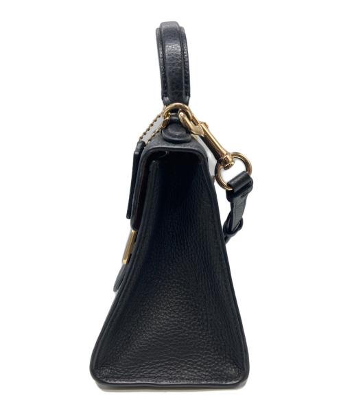 COACH（コーチ）COACH (コーチ) ペッパー サッチェル シグネチャー キャンバス ブラウンの古着・服飾アイテム