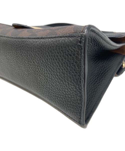 COACH（コーチ）COACH (コーチ) ペッパー サッチェル シグネチャー キャンバス ブラウンの古着・服飾アイテム