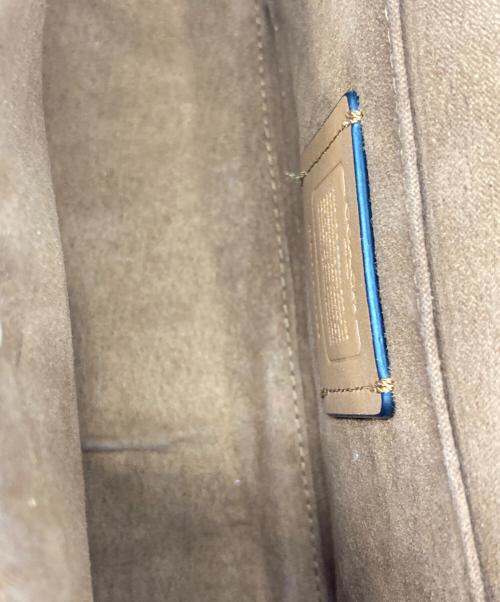 COACH（コーチ）COACH (コーチ) ペッパー サッチェル シグネチャー キャンバス ブラウンの古着・服飾アイテム