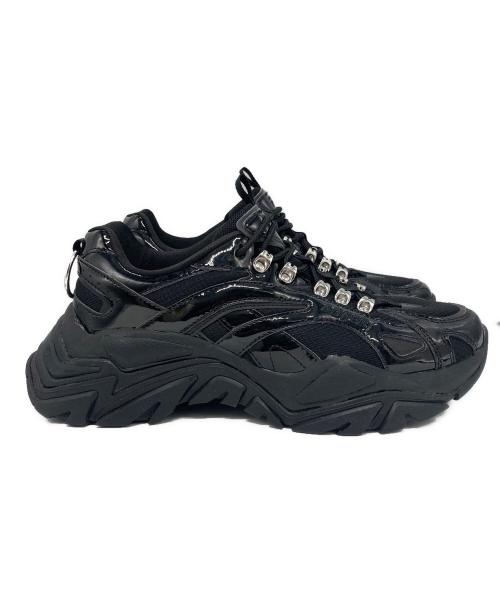 FILA（フィラ）FILA (フィラ) ADRER INTERATION LIGHT 厚底スニーカー ブラック サイズ:27の古着・服飾アイテム