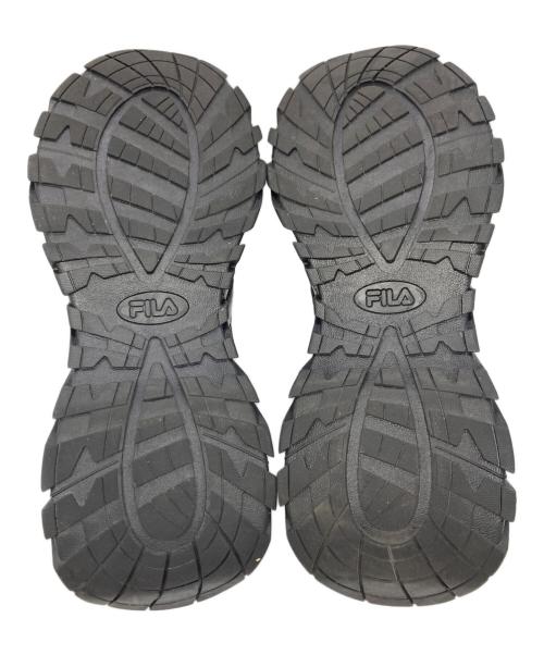 FILA（フィラ）FILA (フィラ) ADRER INTERATION LIGHT 厚底スニーカー ブラック サイズ:27の古着・服飾アイテム