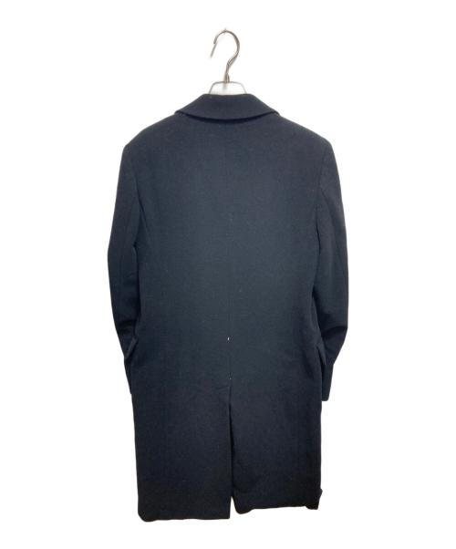 Max Mara WEEK END LINE（マックスマーラ ウイークエンドライン）Max Mara WEEK END LINE (マックスマーラ ウイークエンドライン) ウールチェスターコート ブラック サイズ:40の古着・服飾アイテム