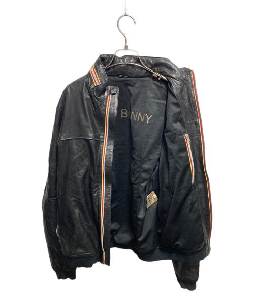 GOLD BUNNY（ゴールドバニー）GOLD BUNNY (ゴールドバニー) レザージャケット ブラック サイズ:Ⅿの古着・服飾アイテム