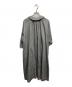 Atelier d'antan (アトリエダンタン) コットンギャザーシャツワンピース グレー サイズ:不明：10000円