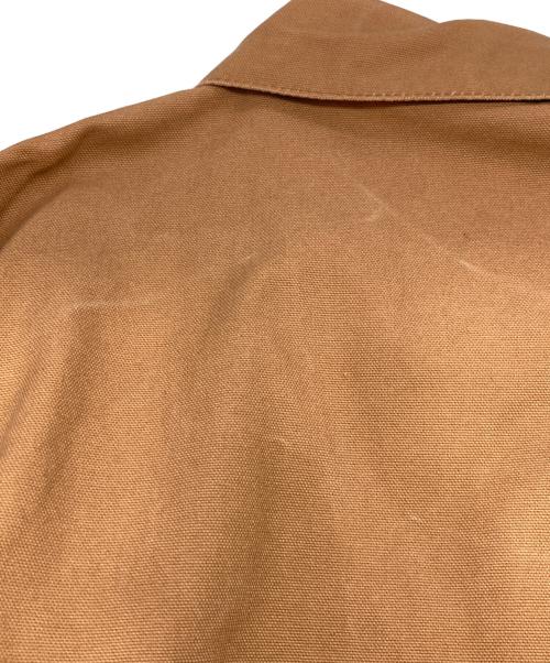 Pointer（ポインター）Pointer (ポインター) USA製ダック地カバーオール ブラウン サイズ:Mの古着・服飾アイテム