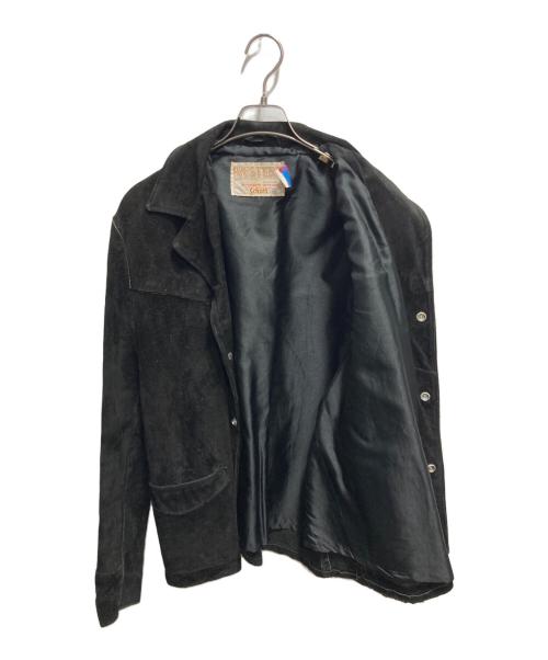 WESTERN Schott（ウエスタンショット）WESTERN Schott (ウエスタンショット) WESTERN SUEDE JACKET ブラック サイズ:42の古着・服飾アイテム