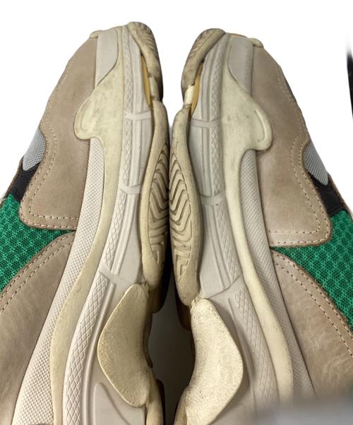BALENCIAGA（バレンシアガ）BALENCIAGA (バレンシアガ) イタリア製 ユーズド加工Triple S イエロー×グレー サイズ:44の古着・服飾アイテム