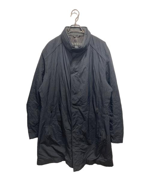 BOSS HUGO BOSS（ボス ヒューゴボス）BOSS HUGO BOSS (ボス ヒューゴボス) GORE-TEX ナイロンコート ブラック サイズ:54の古着・服飾アイテム