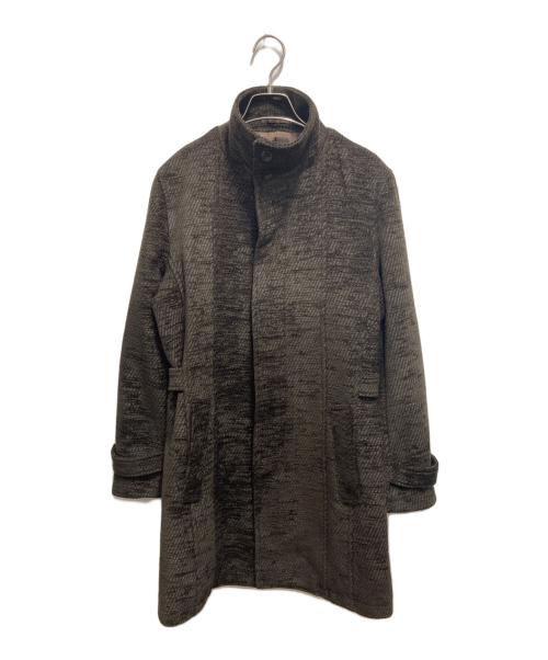 ZERO by TORNADO MART（ゼロバイトルネードマート）ZERO by TORNADO MART (ゼロバイトルネードマート) カルゼモールスタンドコート ブラウン サイズ:Ⅿの古着・服飾アイテム