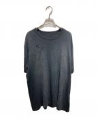 AMIRIアミリ）の古着「24SS MAロゴプリント ショットガン Tシャツ」｜ブラック