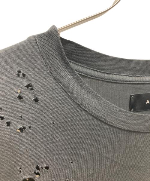 AMIRI（アミリ）AMIRI (アミリ) 24SS MAロゴプリント ショットガン Tシャツ ブラック サイズ:XLの古着・服飾アイテム