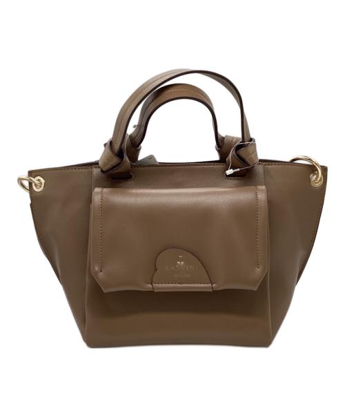 LANVIN en Bleu（ランバンオンブルー）LANVIN en Bleu (ランバンオンブルー) ルイーズ 2wayトートバッグ ベージュ 未使用品の古着・服飾アイテム