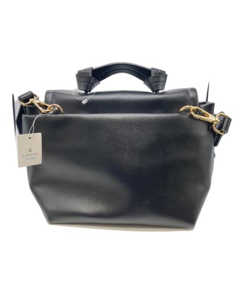 LANVIN en Bleu（ランバンオンブルー）LANVIN en Bleu (ランバンオンブルー) ルイーズ 2wayショルダーバッグ ブラック 未使用品の古着・服飾アイテム