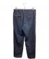 Pherrow's (フェローズ) タックコットンデニムパンツ インディゴ サイズ:34：8000円