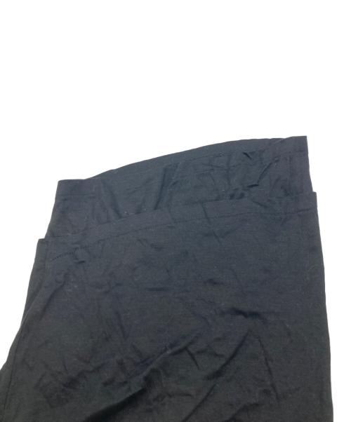 UNDERCOVER（アンダーカバー）UNDERCOVER (アンダーカバー) ロゴ刺繍オーバーサイズTシャツ ブラック サイズ:1の古着・服飾アイテム