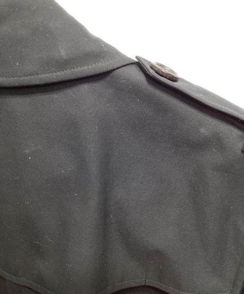 BURBERRY（バーバリー）BURBERRY (バーバリー) ショートトレンチコート ブラック サイズ:46の古着・服飾アイテム