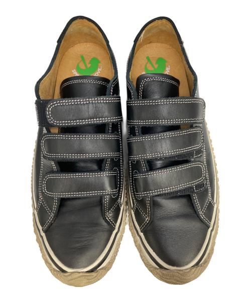 SPINGLE MOVE（スピングルムーヴ）SPINGLE MOVE (スピングルムーヴ) ベルクロスニーカー ブラック サイズ:Ⅼの古着・服飾アイテム