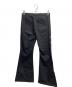 SHIKITARI (シキタリ) Side snap bell-bottom denim ブラック サイズ:Ⅿ：5000円