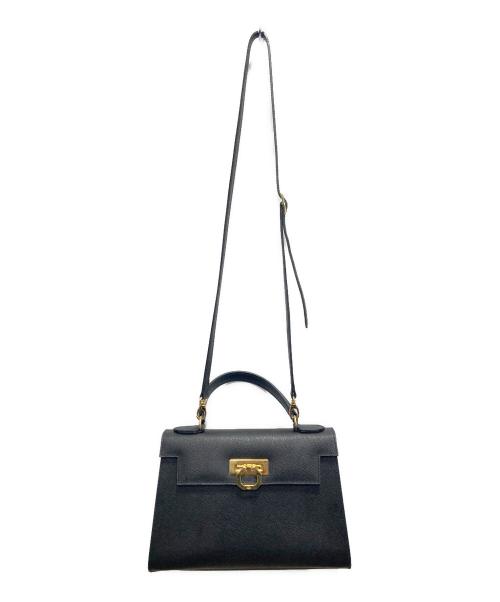 CARBOTTI（カルボッティ）CARBOTTI (カルボッティ) ELENA 243 2WAYバッグ ブラックの古着・服飾アイテム