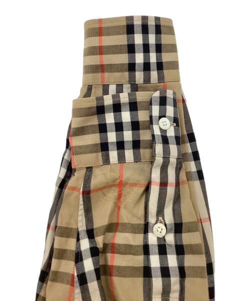 Burberry's（バーバリー）Burberry's (バーバリーズ) シャドーホース ノバチェックシャツ ベージュ サイズ:Ⅼの古着・服飾アイテム